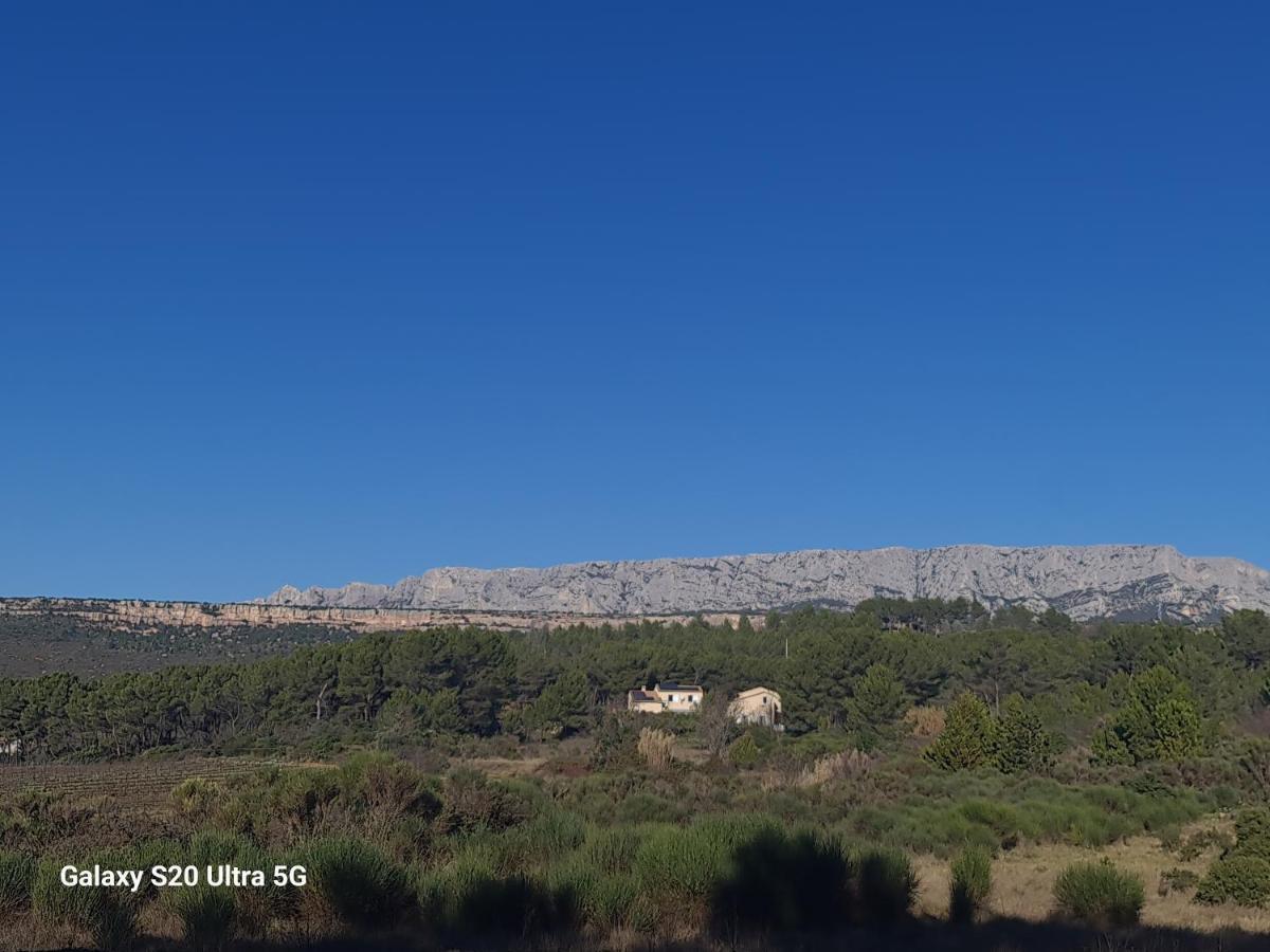Apartmán Mas Gabelys Superbe Vue Sainte Victoire Jardin Terrasse Et Piscine Trets Exteriér fotografie
