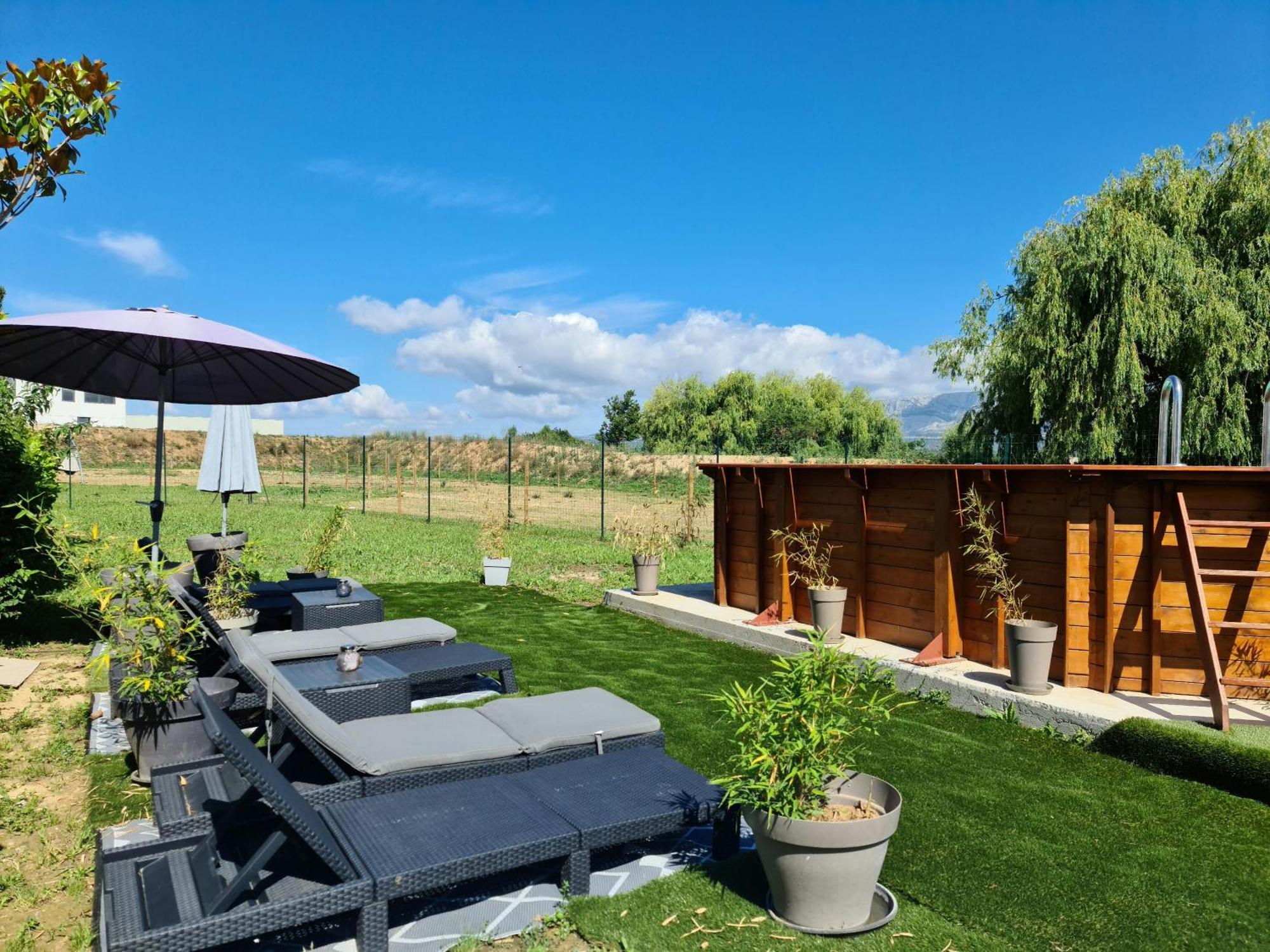 Apartmán Mas Gabelys Superbe Vue Sainte Victoire Jardin Terrasse Et Piscine Trets Exteriér fotografie